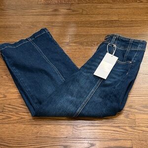 NWT Risen Jeans Dark Wash Straight Leg Jeans - Dark Blue Size 27